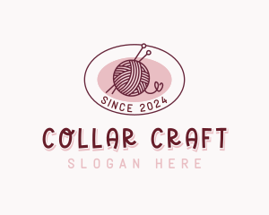 Handcrafted Yarn Crochet  logo design