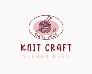 Handcrafted Yarn Crochet  logo design