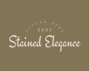 Elegant Cursive Company logo design