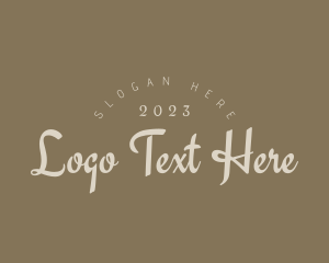 Calligrapher - Elegant Cursive Company logo design