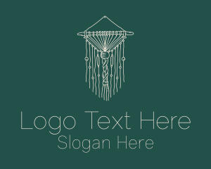 Macrame Boho Curtain Logo