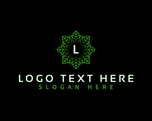 Plant - Organic Leaf Pattern logo design