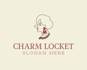Locket - Feminine Fashion Accessory logo design
