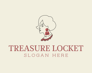 Locket - Feminine Fashion Accessory logo design