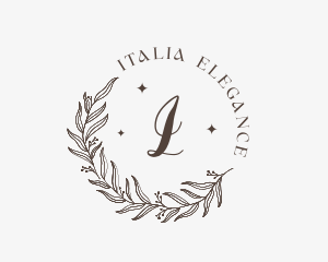 Elegant Floral Boutique logo design