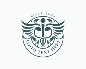 Caduceus - Medical Wellness Clinic logo design