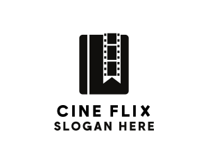 Movie - Book Film Movie logo design