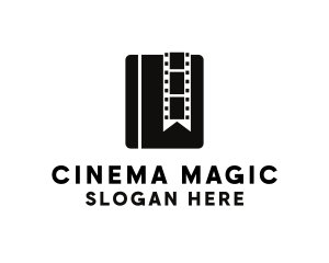 Book Film Movie logo design