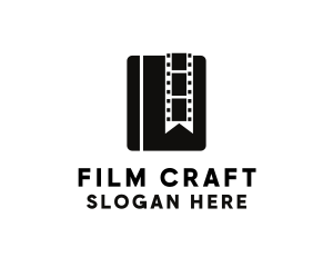 Cinematography - Book Film Movie logo design