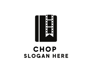 Cinematography - Book Film Movie logo design