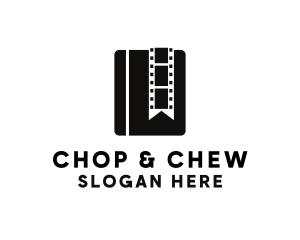 Book Film Movie logo design