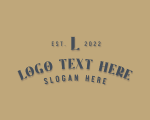 Text - Restaurant Retro Business logo design