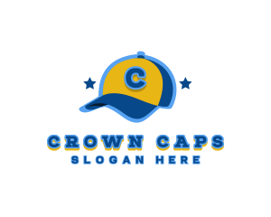 Baseball Cap Fashion logo design