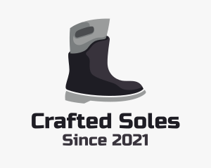 Bootmaker - Modern Rain Boots logo design