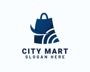 Department Store - Retail Shopping Bag logo design