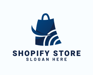 Retail Shopping Bag logo design