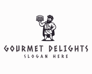 Ancient Gyros Gourmet logo design