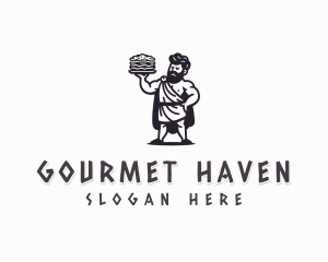 Ancient Gyros Gourmet logo design