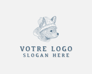 Veterinary Dog Shelter Logo