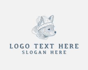 Vintage - Veterinary Dog Shelter logo design