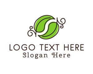 Herb - Green Herbal Leaves logo design