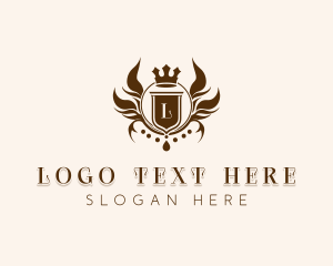 Elegant - Regal Shield Royalty logo design