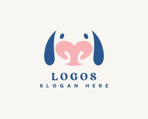 Pet Dog Nose Logo