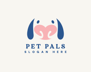 Pet Dog Nose logo design