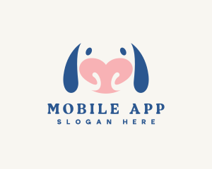 Cute - Pet Dog Nose logo design