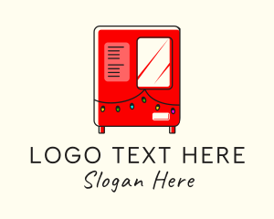 Shop - Holiday Vending Machine logo design