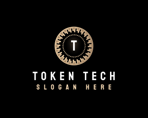 Token - Finance Cryptocurrency Firm logo design