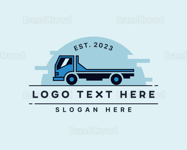 Delivery Tow Truck Logo