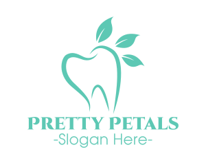 Green Dental Tooth logo design