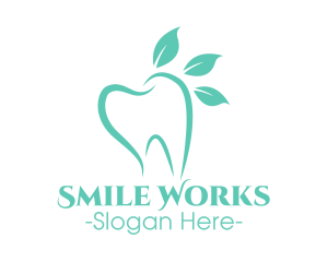 Dental - Green Dental Tooth logo design