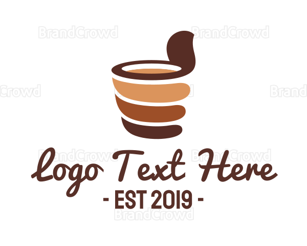 Chocolate Coffee Drink Mug Logo