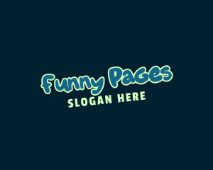 Playful Fun Wordmark logo design