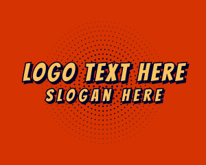 Signage - Cartoon Pop Art Wordmark logo design