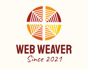 Autumn Spider Web  logo design