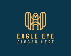 Golden Royal Eagle logo design