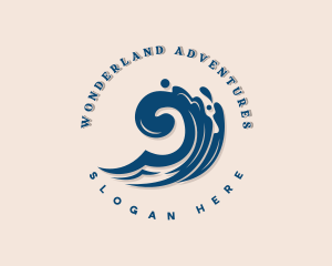 Clam Shell Beach logo design