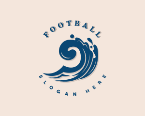 Splash - Clam Shell Beach logo design