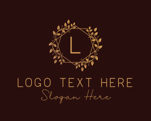 Luxurious - Luxury Wreath Ornament logo design