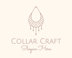 Wall Hanging Macrame Basket logo design