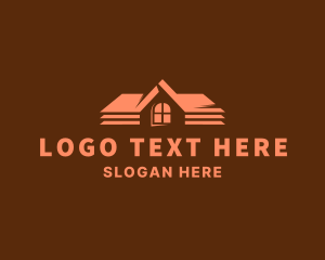 Home Improvement - Property Roofing Construction logo design