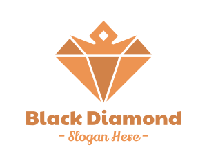 Luxury Diamond Crown logo design