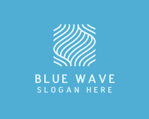 Fluid Aquatic Wave  logo design