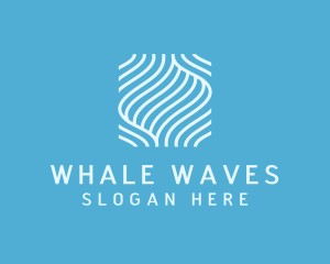 Fluid Aquatic Wave  logo design