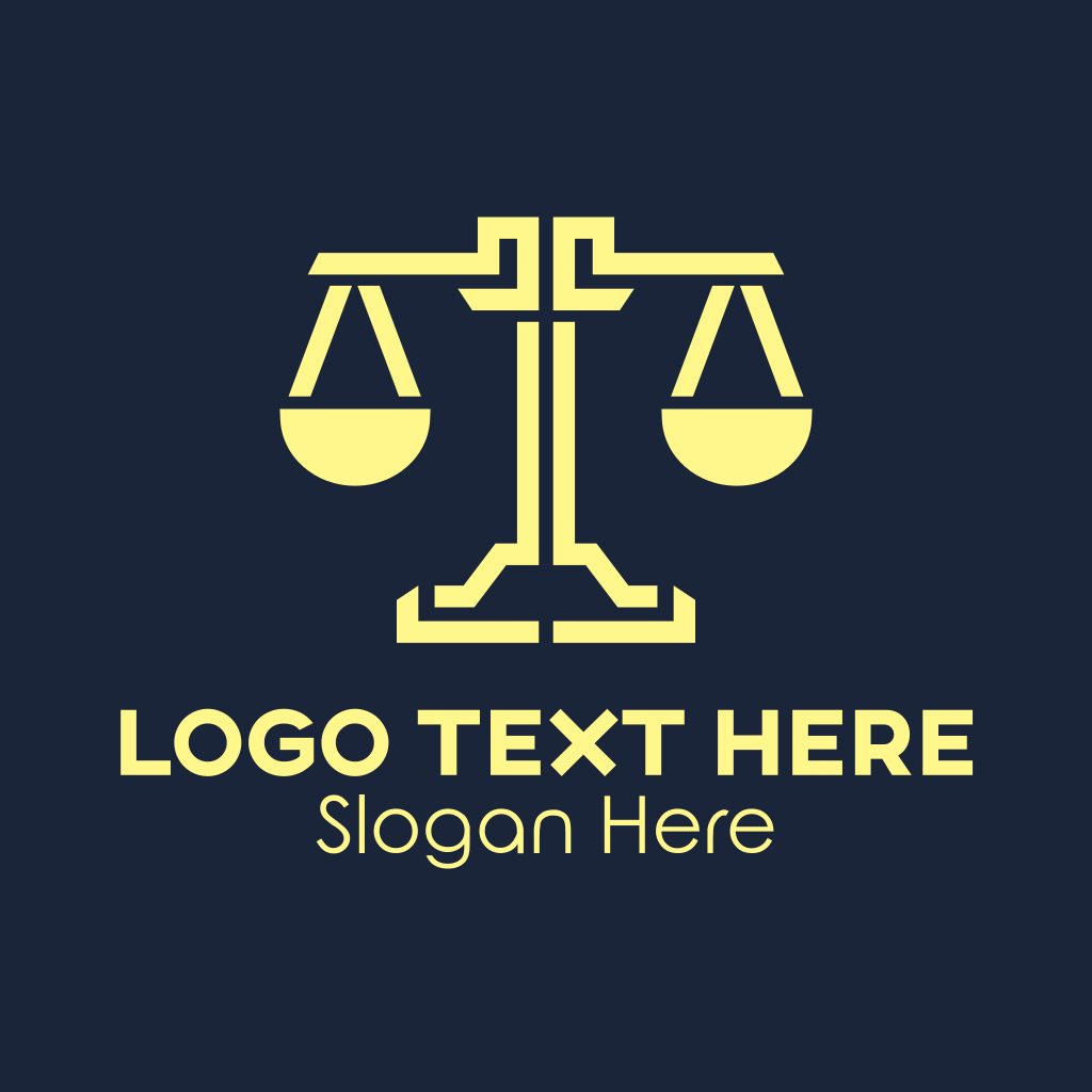 Professional Justice Scales Attorney Law Firm Logo | BrandCrowd Logo Maker