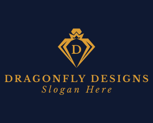 Diamond Jewelry Ring logo design