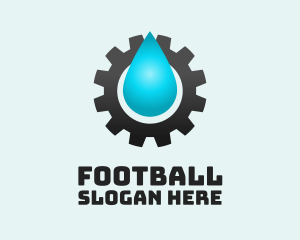 Distiller - Oil Industrial Cog logo design